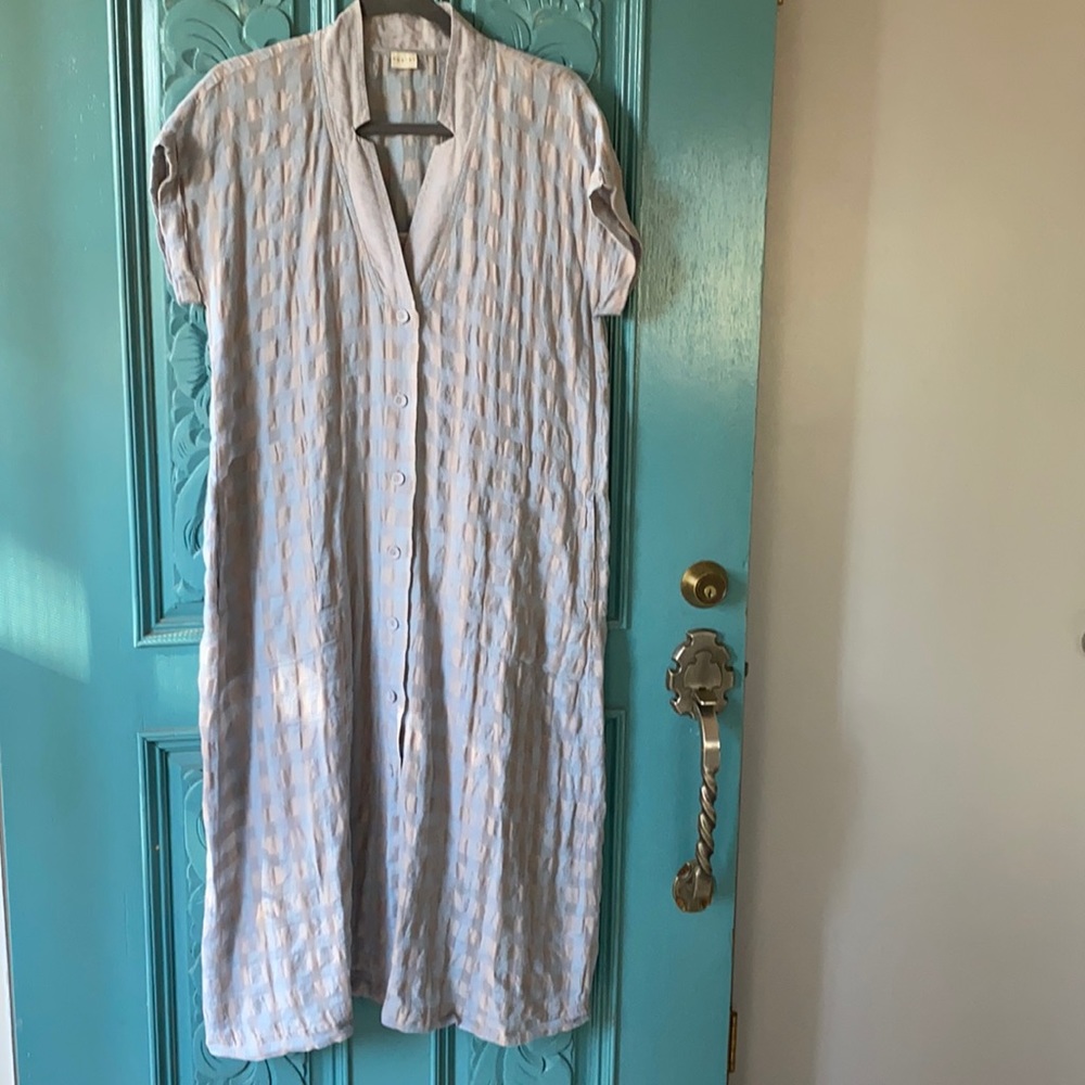 Poetry UK dress linen/cotton